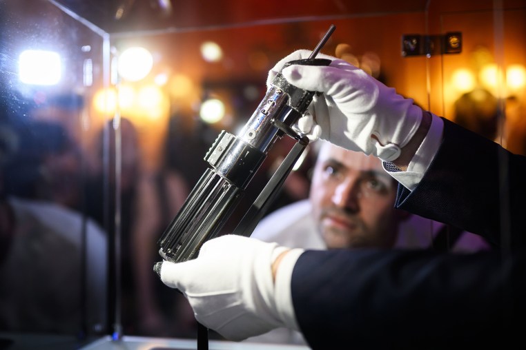 Image: Darth Vader's Lightsaber Among Iconic Film Memorabilia Going To Auction
