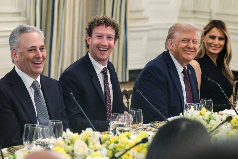 Image: President Trump Holds Dinner For Tech And Business Leaders At The White House