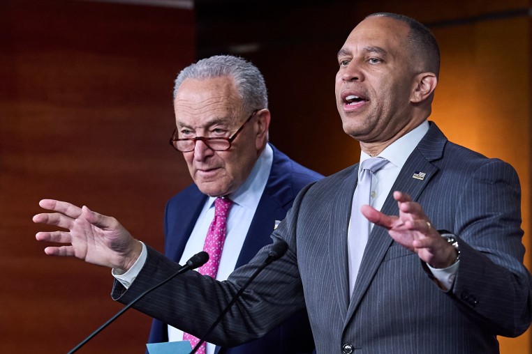 Chuck Schumer,Hakeem Jeffries