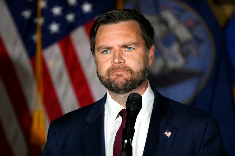 Vice Presidential Nominee Sen. JD Vance Campaigns In New Kensington, Pennsylvania