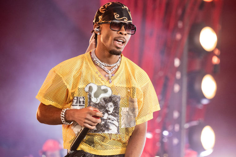 d4vd performs at Coachella on April 18.