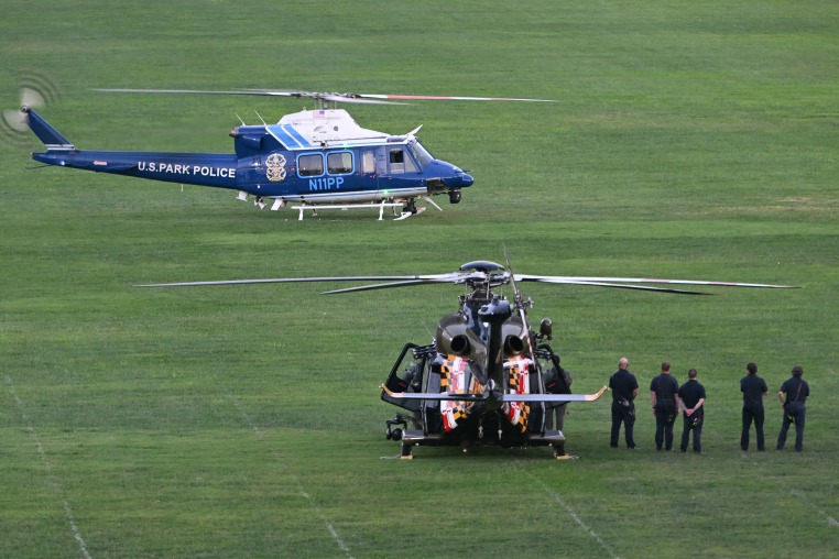 Image: crime shooting naval academy helicopters