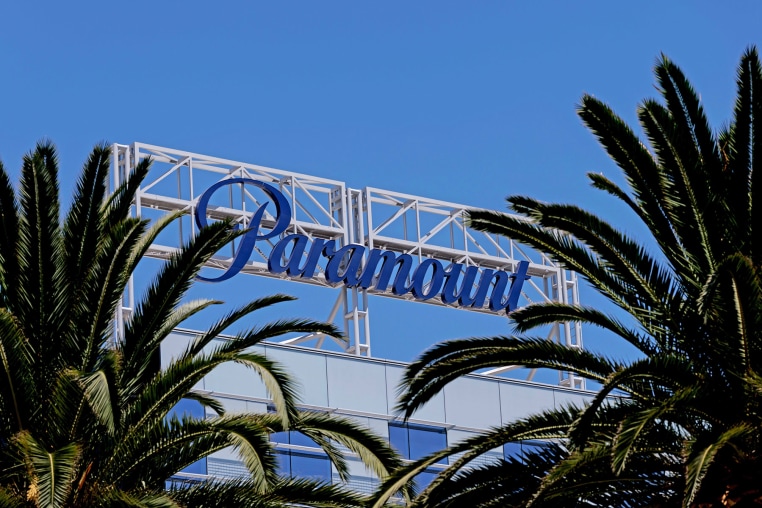 The Paramount office building in Los Angeles.