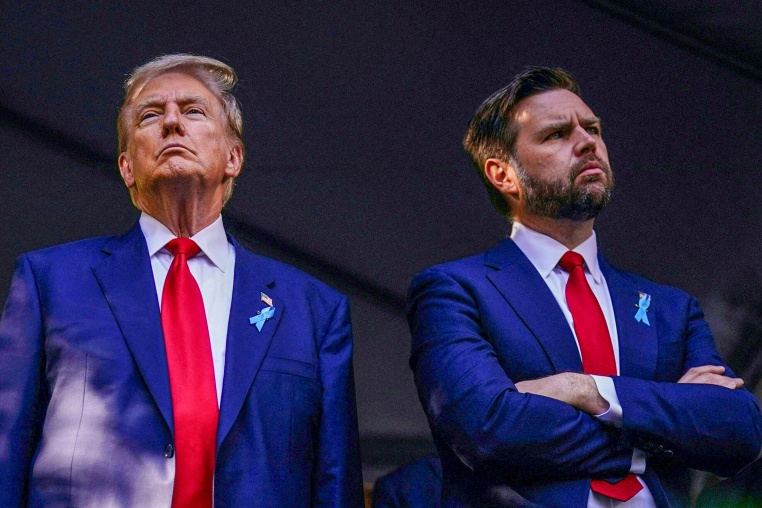 Donald Trump and JD Vance.