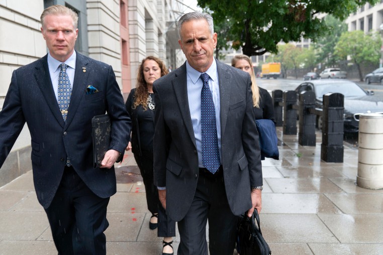 Robert P. Burke retired admiral corruption charges sentence