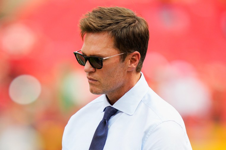 Fox Sports broadcaster Tom Brady 