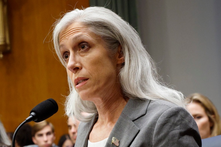 Image: Senate Health Committee Hears Testimony From Fired CDC Director Susan Monarez
