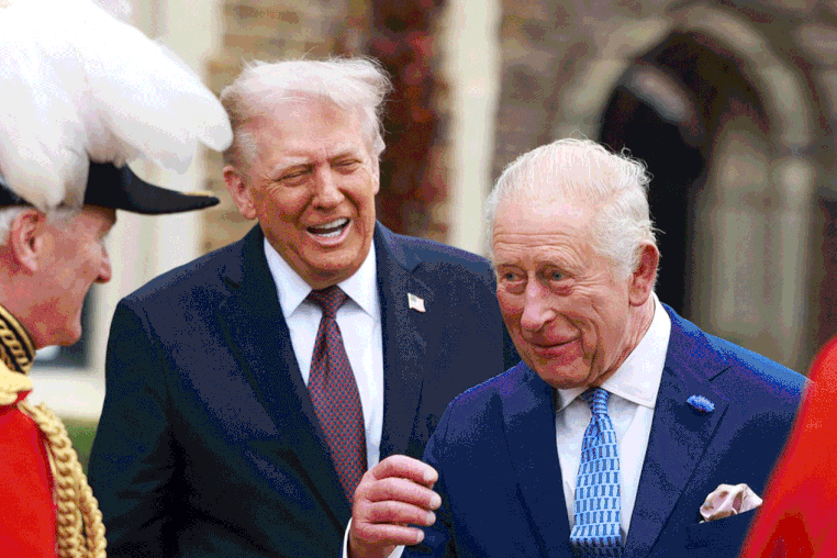 President Trump's state visit to Windsor castle on Sept. 17, 2025.