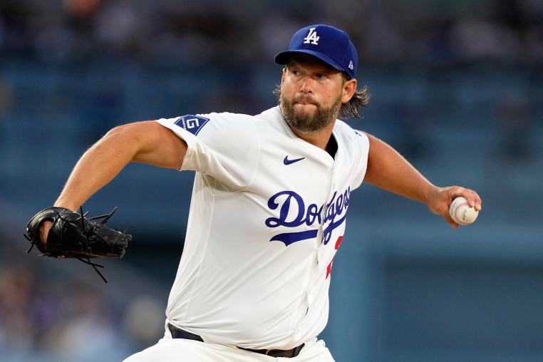 Blue Jays Dodgers Baseball Clayton Kershaw