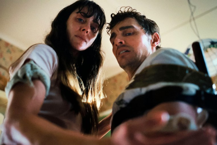 Together (2025) directed by Andrew Semans and starring Alison Brie and Dave Franco.