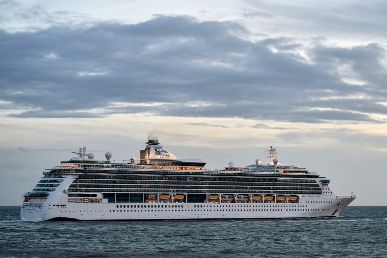 Royal Caribbean Cruises liner Serenade of the Sea.