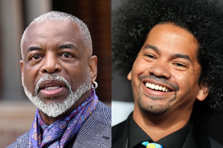 Levar Burton, Mychal Threets reading rainbow