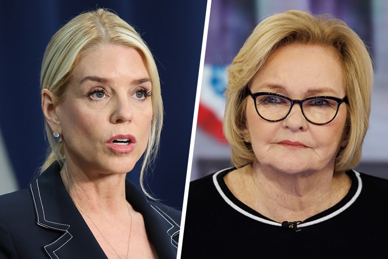 Pam Bondi; Claire McCaskill.