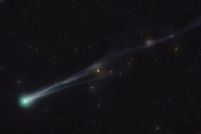The Comet C/2025 A6 (Lemmon), over Texas, September 2025.
