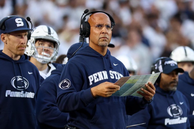 Penn State head coach James Franklin 