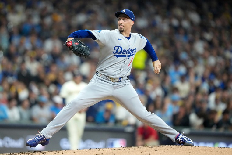 NLCS Dodgers Brewers Baseball blake snell