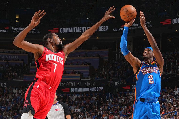 Houston Rockets v Oklahoma City Thunder
