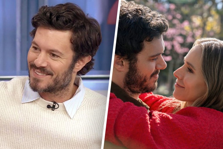 Adam Brody talks with "Today" about kissing Kristen Bell on "Nobody Wants This."
