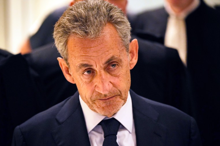 Former French president Nicolas Sarkozy.
