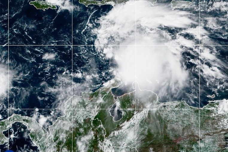 Extreme Weather Tropical Storm Melissa