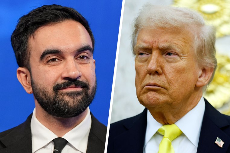 Zohran Mamdani; Donald Trump.