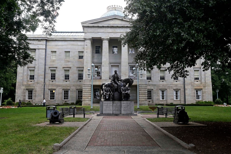 The North Carolina State Capitol in Raleigh, N.C.