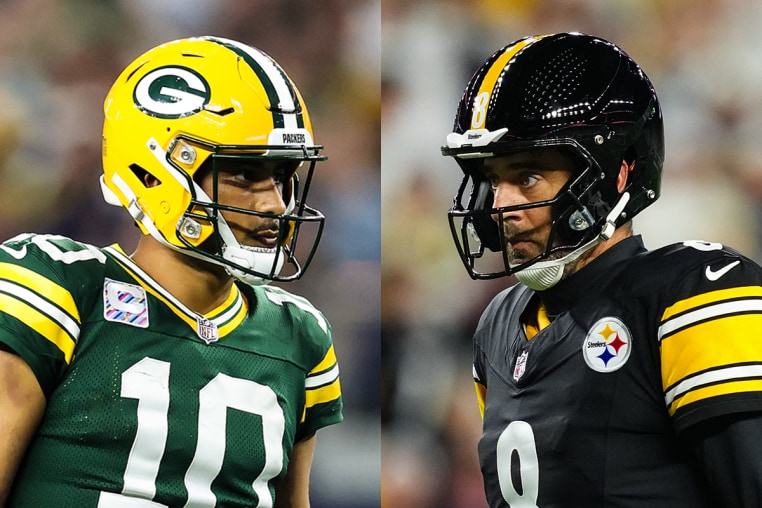 Jordon Love; Aaron Rodgers