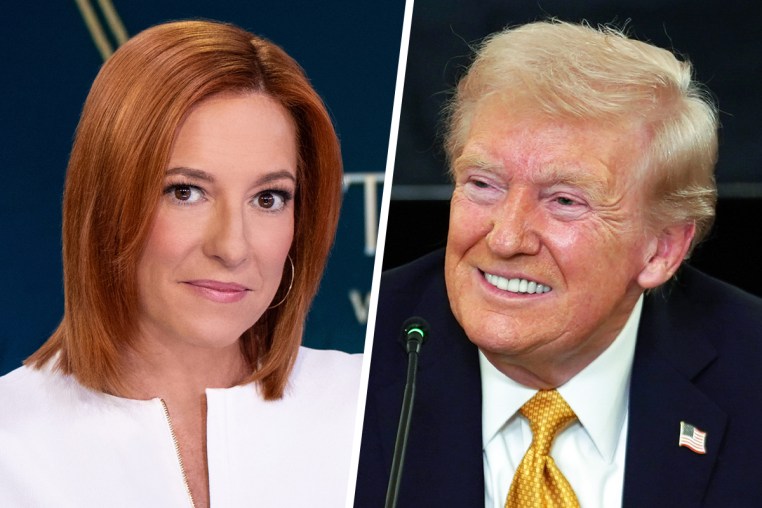 Jen Psaki; Donald Trump.