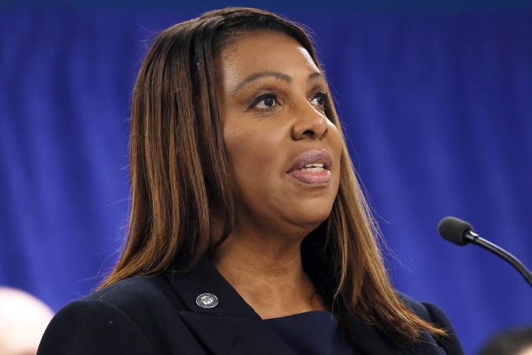 New York Attorney General Letitia James.