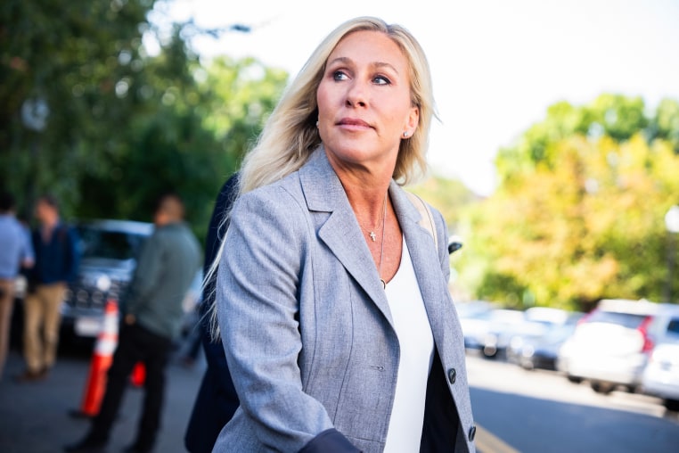 Rep. Marjorie Taylor Greene, R-Ga.,