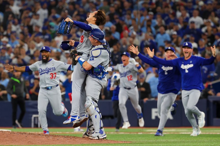 Image: World Series - Los Angeles Dodgers v Toronto Blue Jays - Game Seven