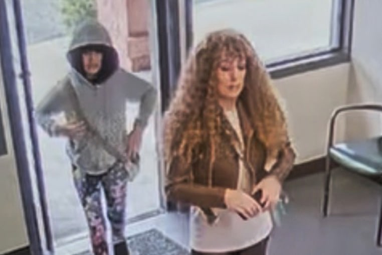 Investigators are sharing additional surveillance images of Ashlee and Melodee that were captured at a rental car location in Lompoc California at the start of the road trip on October 7, 2025.