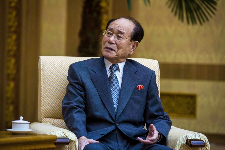 North Korea Obit Kim Yong Nam