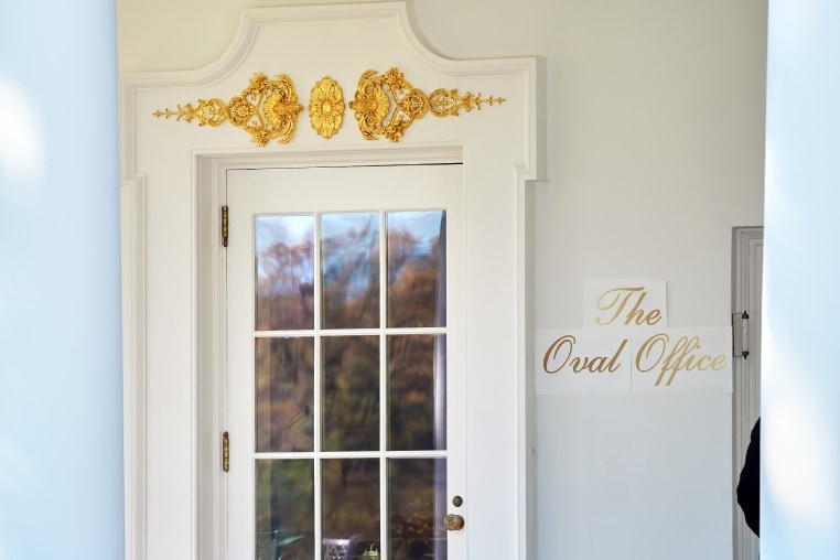 Outside of the Oval Office in Washington, D.C.