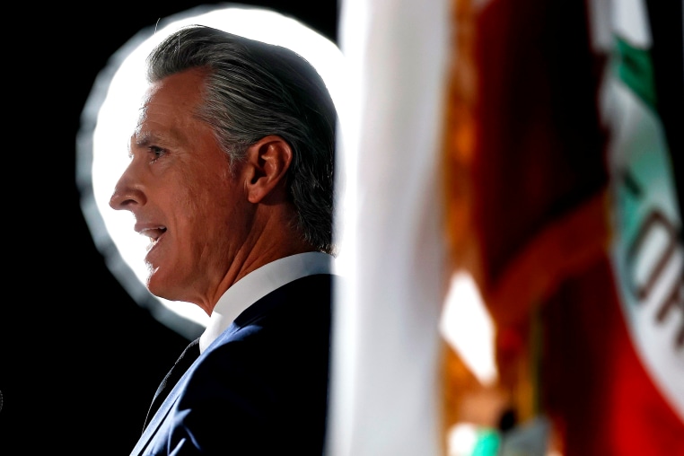 Image: California's Democratic Party Holds Election Night Gathering To Watch Prop 50 Results