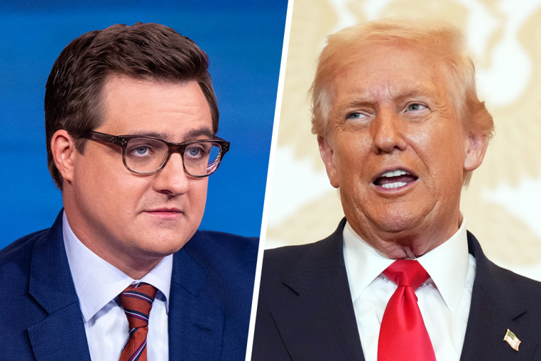 Chris Hayes; Donald Trump.