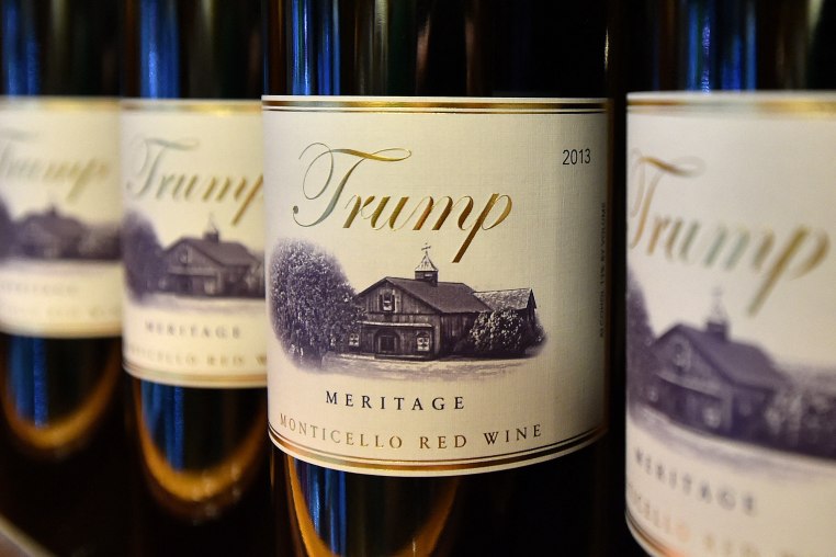 Trump brand wine.