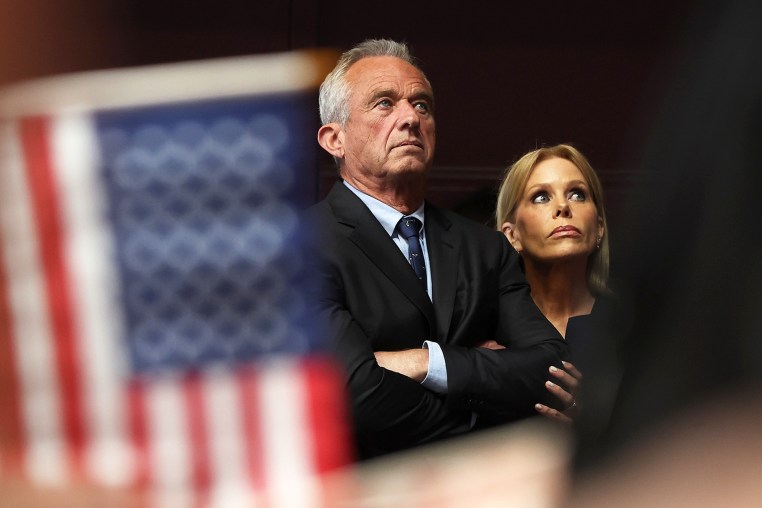 Cheryl Hines and Robert F. Kennedy Jr.