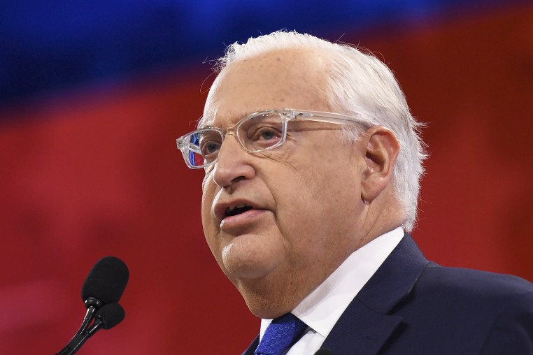 David Friedman at the AIPAC annual meeting in Washington, D.C.