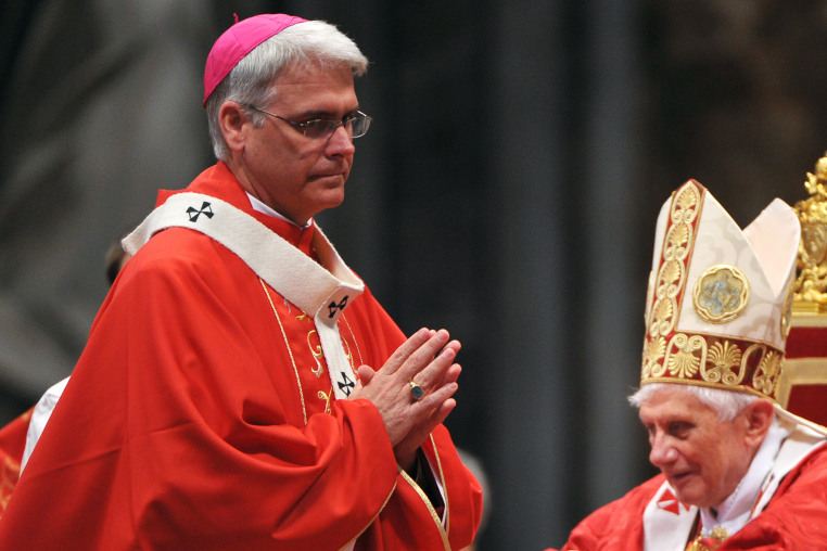 US Archbishop of Oklahoma City Paul Stagg Coakley at The Vatican.