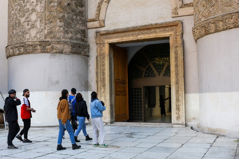 FILE PHOTO: People visit the Damascus National Museum after it reopened, a month after ousting Syrian president Bashar al-Assad, in Damascus