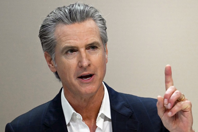 Gavin Newsom during the COP30 UN Climate Change Conference.