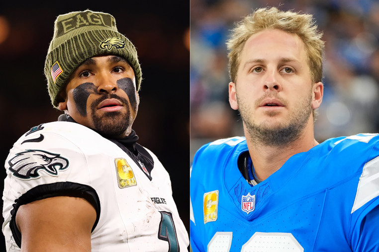 Jalen Hurts: Jared Goff.