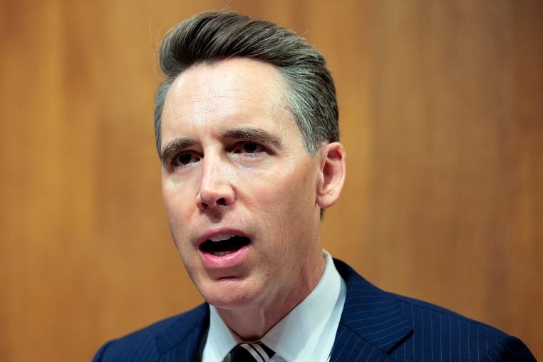 Josh Hawley on Capitol Hill.