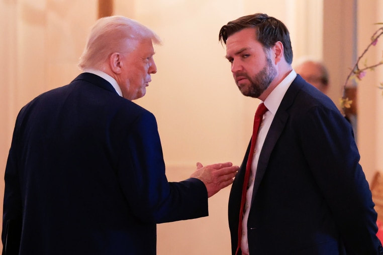 U.S. President Donald Trump and Vice President JD Vance.