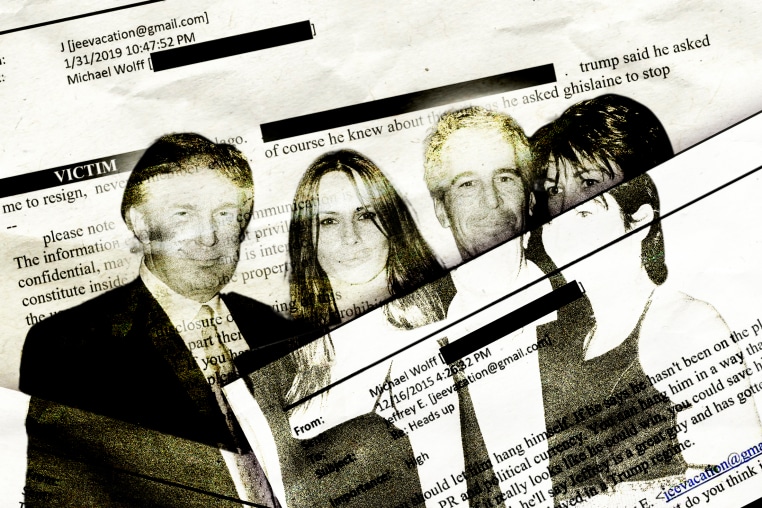 Illustration: Natalie Sanders, photos: MSNBC, Davidoff Studios/Getty Images