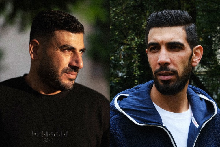 Portraits of Samir and Samed