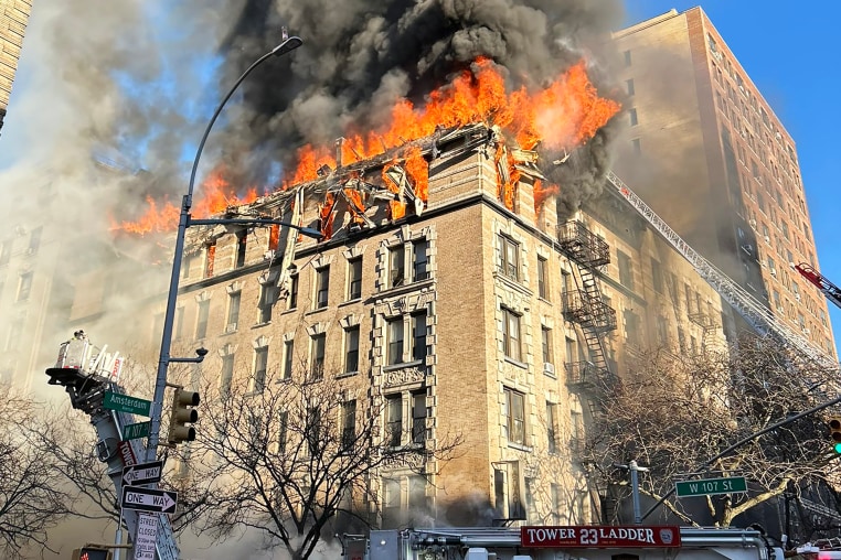 Post shared by New York City Fire Department: The FDNY is operating at a 3-alarm fire at 201 West 107th Street in Manhattan.
