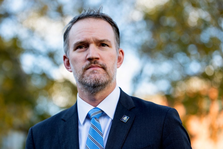 Jamieson Greer outside the White House on Thursday, Oct. 30. 
