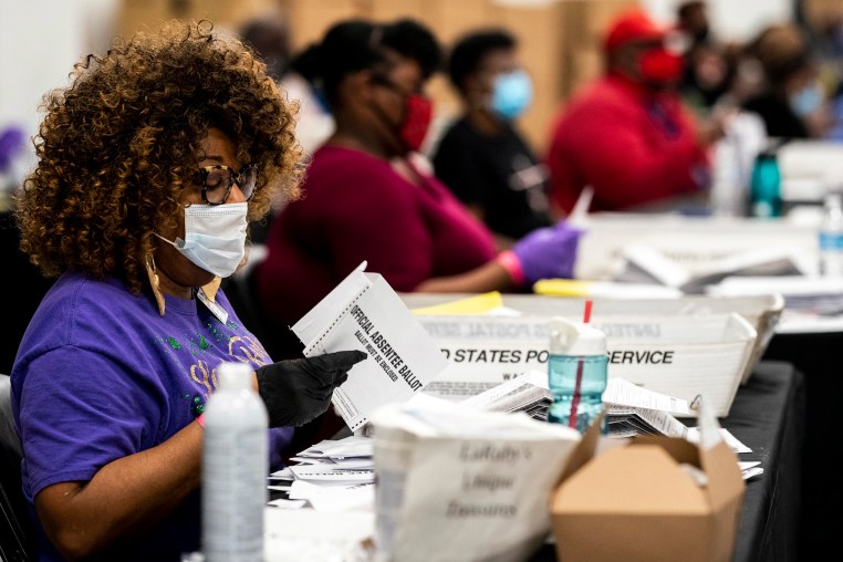 Coronavirus Pandemic 2020 Presidential Election Georgia